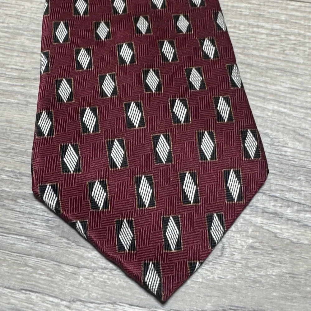 Neo Bill Blass Handmade Luxury 100% Silk Neck Tie for Men 58